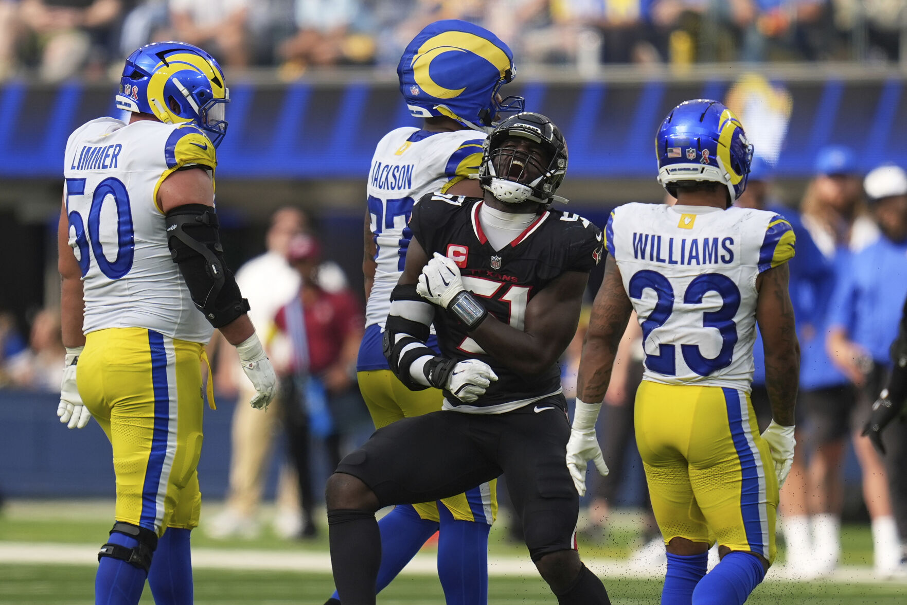 APTOPIX Texans Rams Football